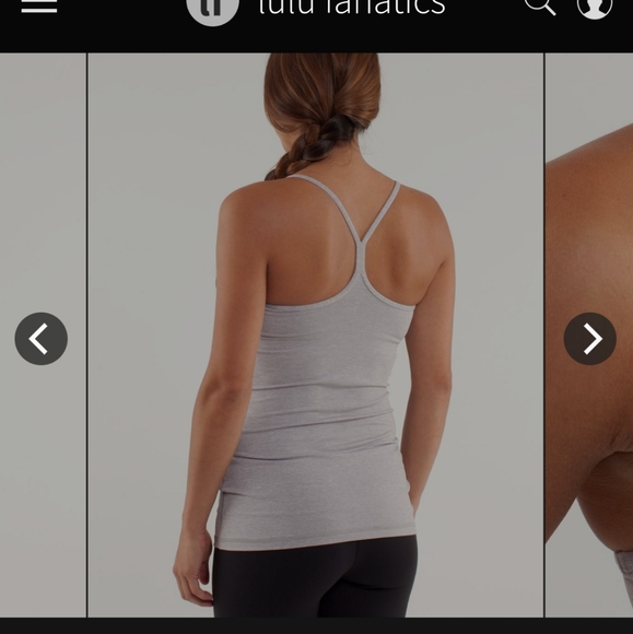 Lululemon power Y tank - Picture 2 of 4